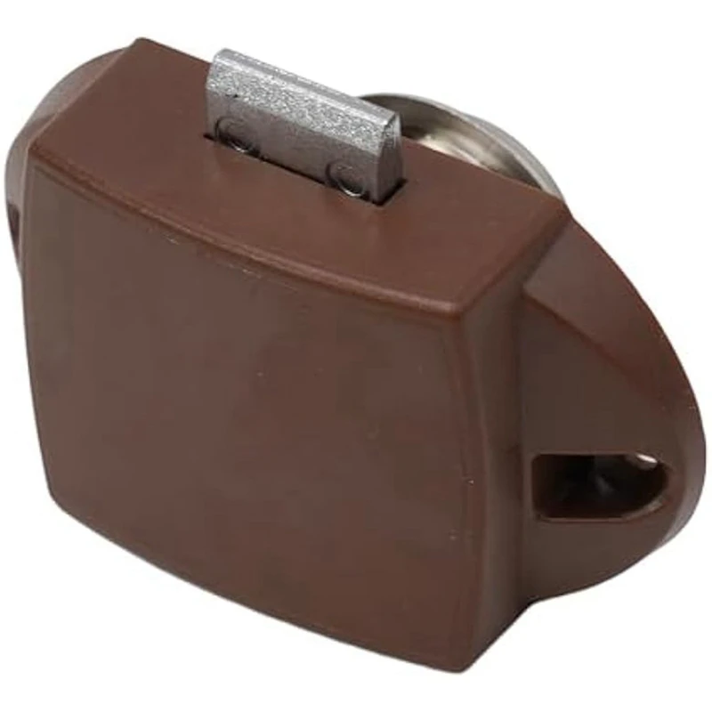 Push Button Cabinet Latch Lock Zinc Alloy Drawer Knob Catch for RV Motorhome Caravan Cupboard Furniture-A23R