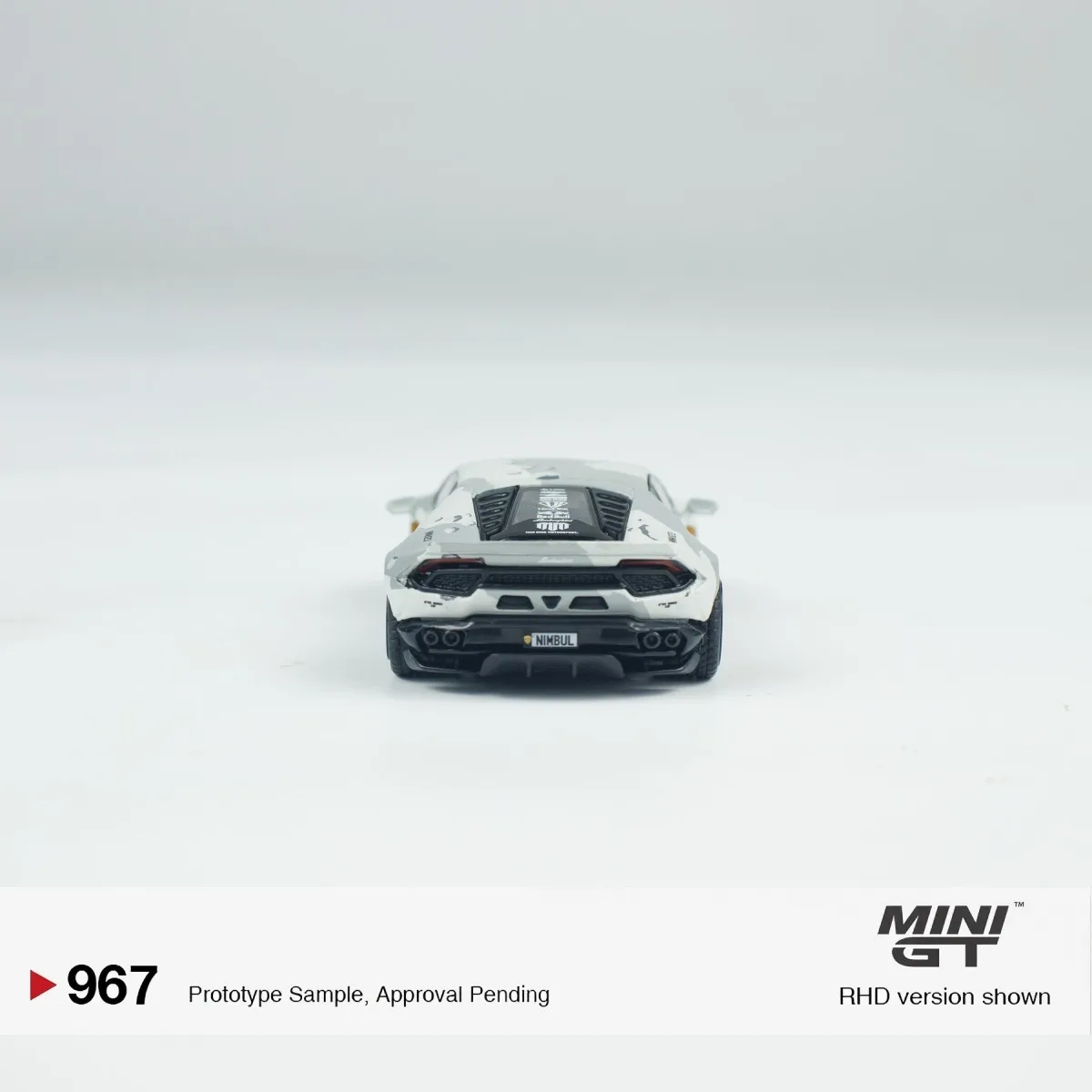 TSM minigt 1/64 minigt # 967-Pfund ★ ARBEITEN ver. 2 Mike Grey White Collection BOX/Blister Packaging Automodelle aus Druckgusslegierung