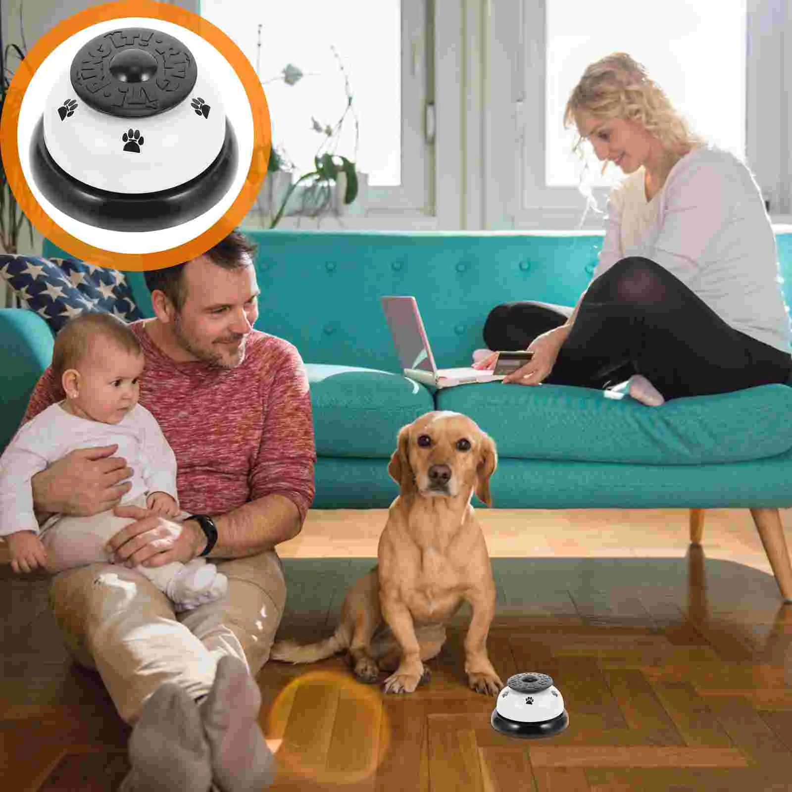 

Intelligence Toy Bell Dog Cat Door Puppy Pet Potty Training Bells for by Customer Game Call Tool Trainer