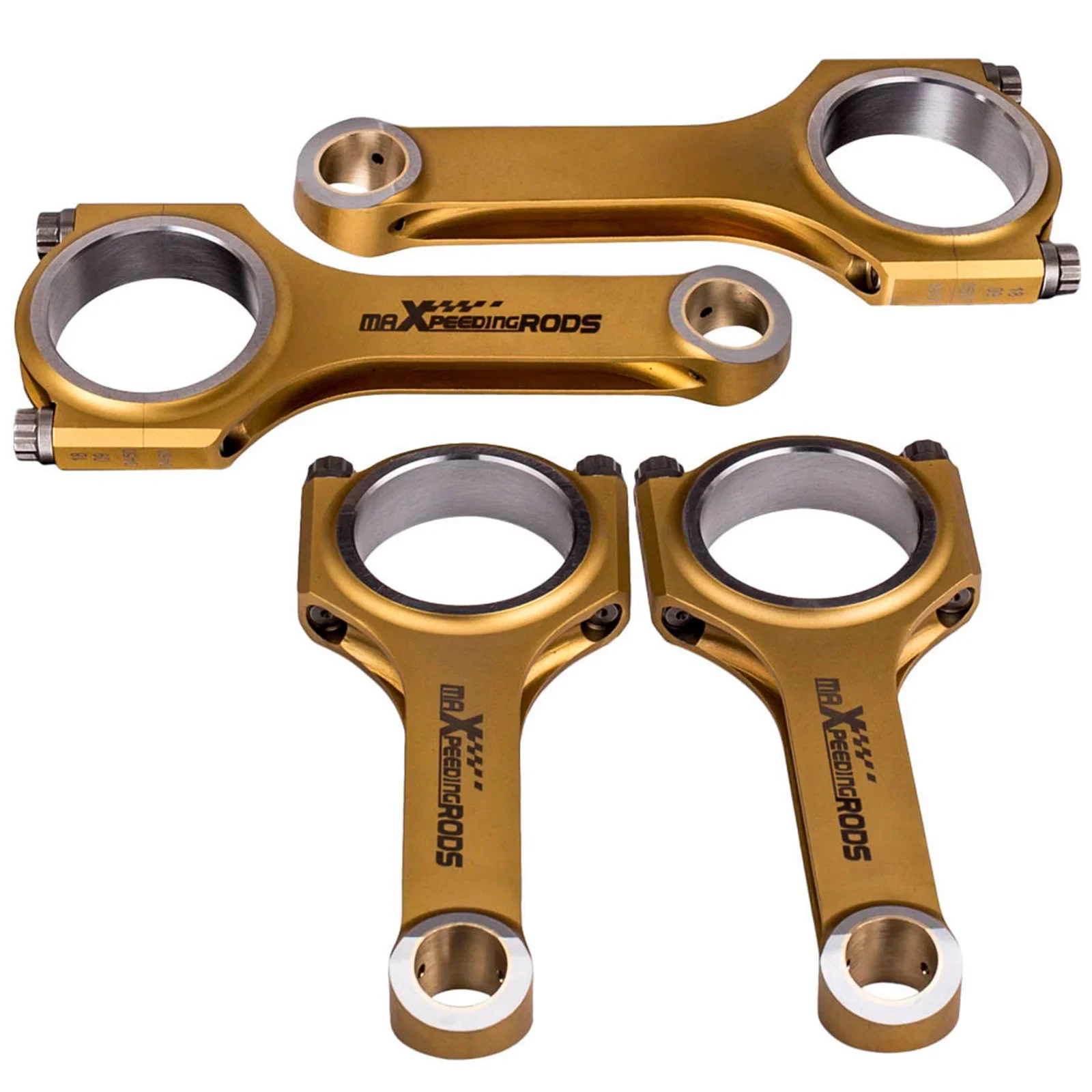Factory Titanizing 4340 H-Beam Connecting Rods For VW 2.0 TDI Skoda Octavia PD140 / PD170 ASZ BKD TUV Forged