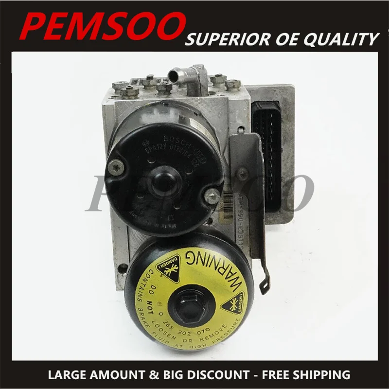 Anti-Lock Brake Part System Module 0265960029 0054318012 ABS Pump for Mercedes-Benz SL55 SL65 SL500 CLS55 E55 E320 Refurbished