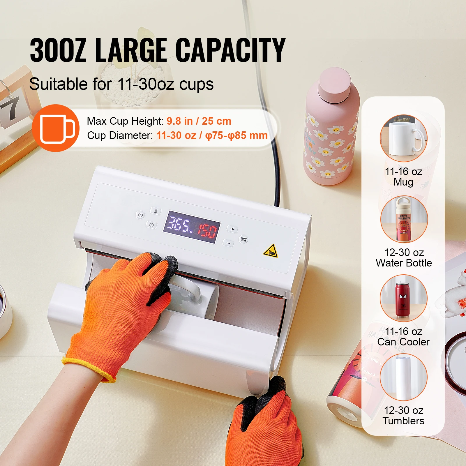 Mesin Press Panas untuk Tumble - Sublimation Mug White ulasan dan harga