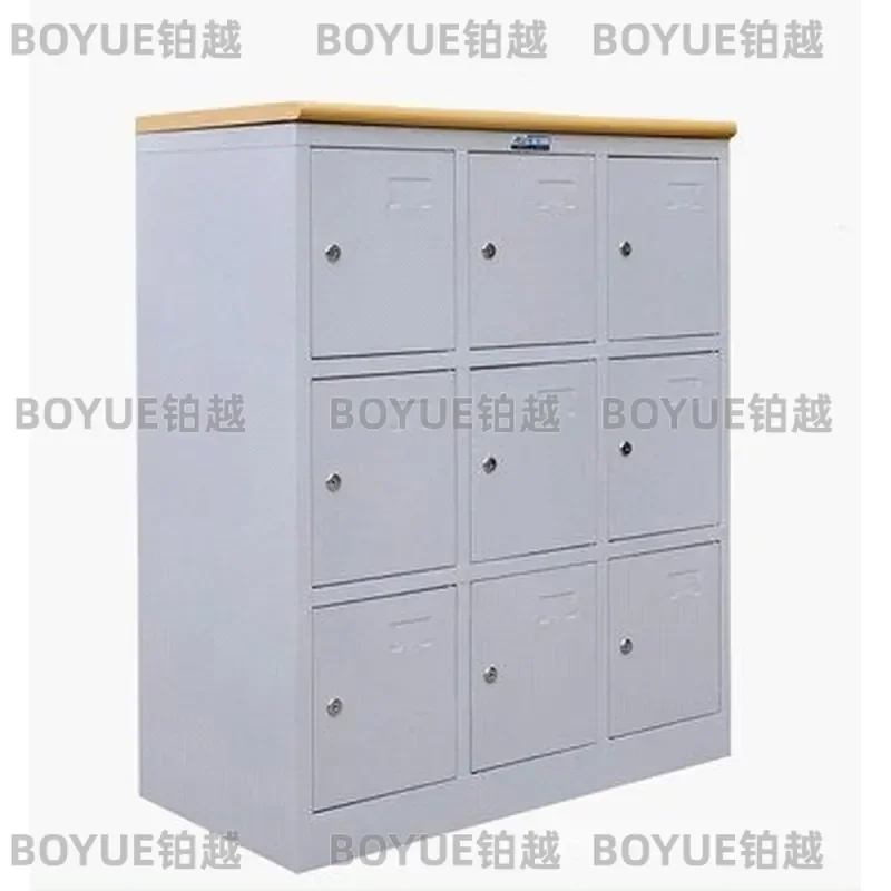 Thickened Steel Filing Cabinet with Lockers Low Storage Unit for Office Home Document Organizer Secure Metal Drawer Cupboard