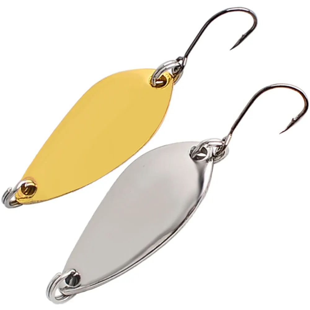 12pcs Metal Spoon Spinner Lure 2.5g 3.5g 5g Spoonbait Crankbaits Fishing Wobblers For Pike Crochet Set Bait Tackles view 6