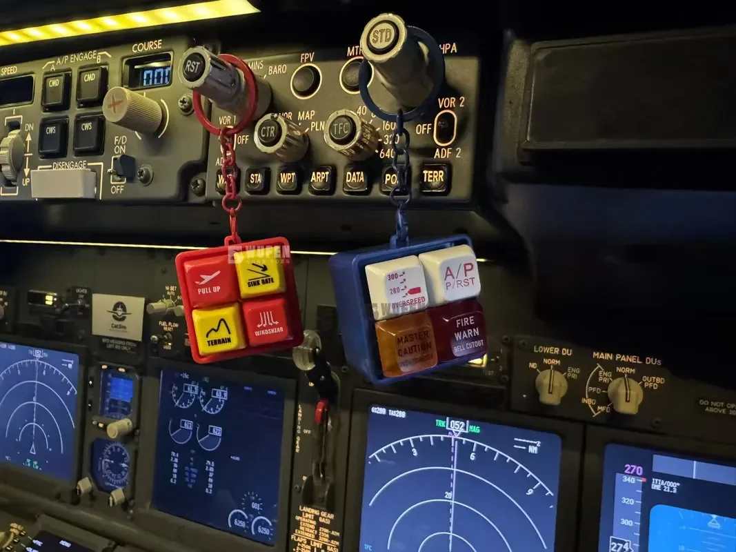 

Новый пятитехнологичный Boeing 7737 Airbus EGPWS, предупреждающий звуковой симулятор, брелок для пилота, домашний декор, ремесло, колокольчики, подвесное украшение