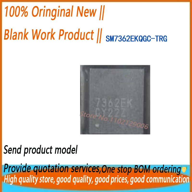 

(10-20 шт.) 100% новый набор микросхем SM7362EKQGC-TRG SM7362EKQGC SM7362EKQG SM7362EK 7362EK QFN-8