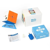 MOYU RS Magnetic Series RS3M 3X3 Magic Speed Cube RS2M 2X2 Stickerless RS4M 4x4 Cubes Toys RS Pyramid Skew Cubo Magico Puzzle