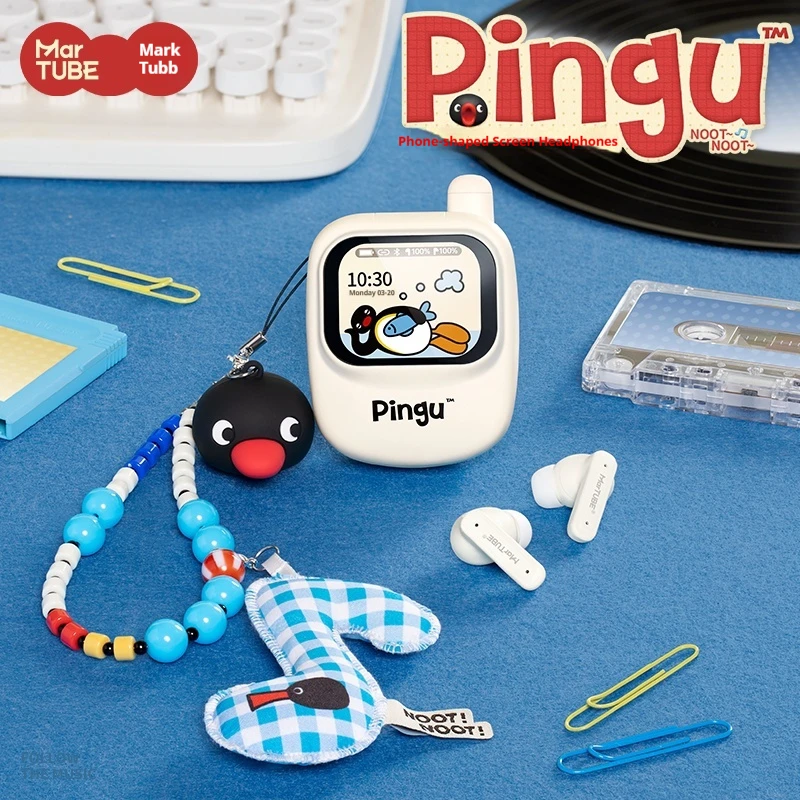 

Martube New Pingu Smart Screen Electronic Toy Anime Peripheral Gift Pingu Phone Decor Ornaments Toy Girls Holiday Birthday Gifts