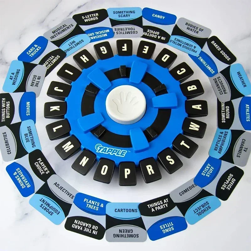 

Fun and Educational Family Board Game for Kids and Adults - Creative Letter Game for Fast-paced Coordination and Learning