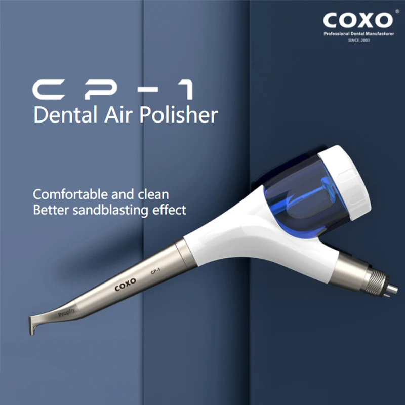 Dental Air Prophy Unit Coxo denti lucidatura sbiancante Sandblaster Air Polisher Prophy Jet manipolo flusso d\'aria/sabbiatrice