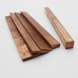 Solid Copper Bar For Model Making Thickness 8mm 10mm