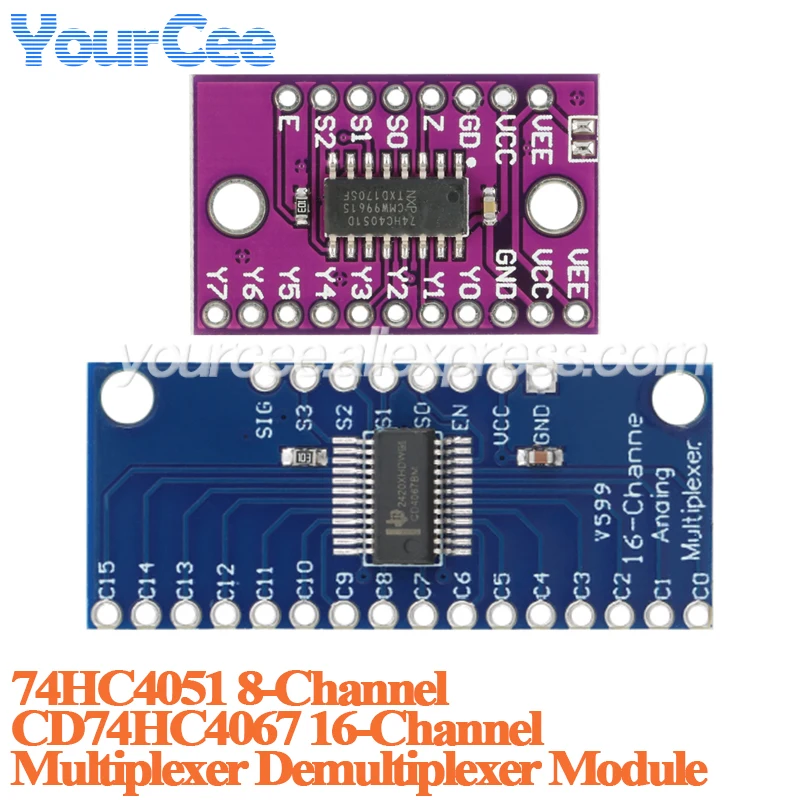 5Pcs/1Pc 74HC4051 8…