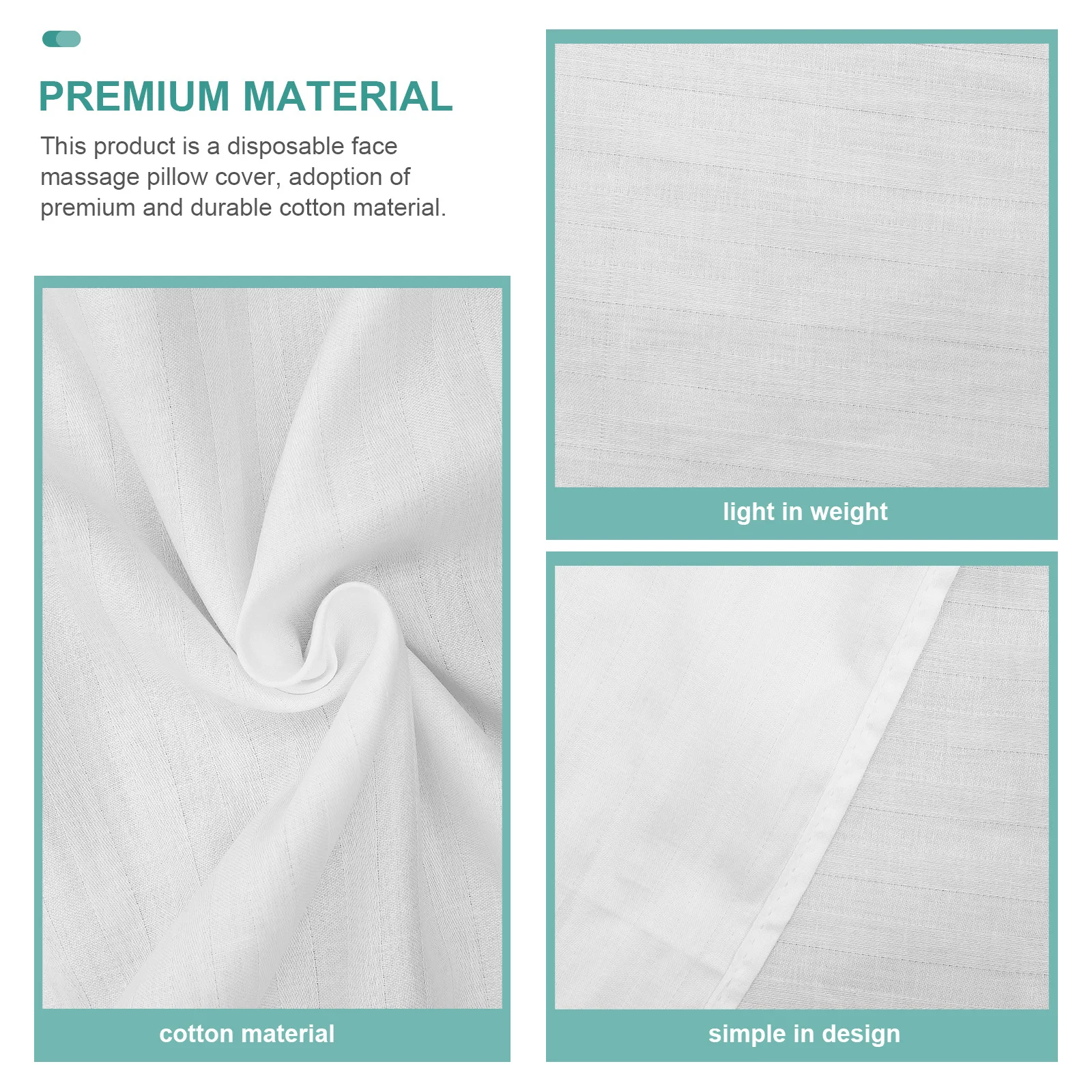 

Massage Bed Cloth High-Quality Cotton Lightweight For Beauty Salon Spa Clinic Multi-Functional Face Hole Cover Comfortable