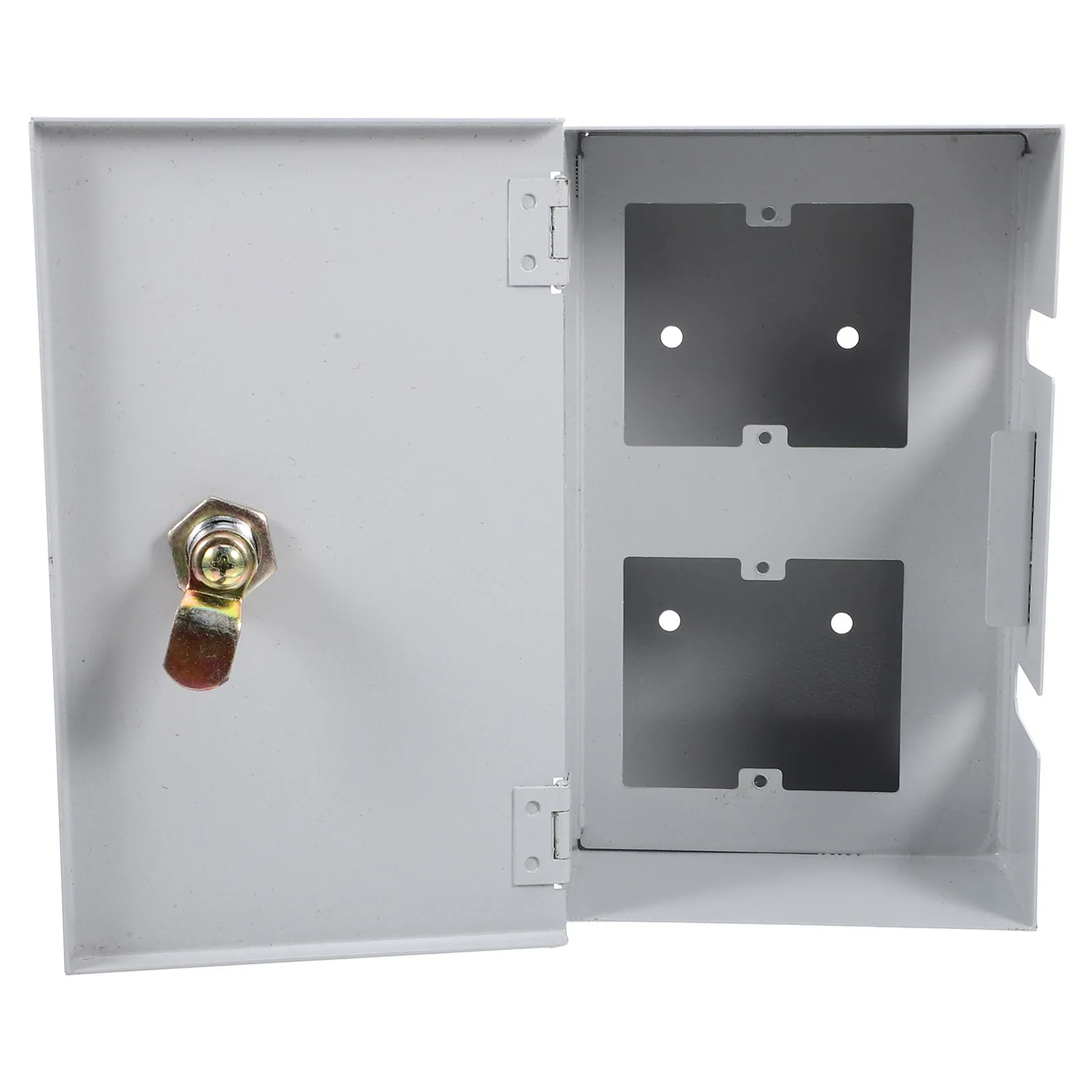 

1 set 1 Set Stainless Steel Outdoor Outlet Box Lock Waterproof Electrical Enclosure Protective Socket Housing For Ev Charging