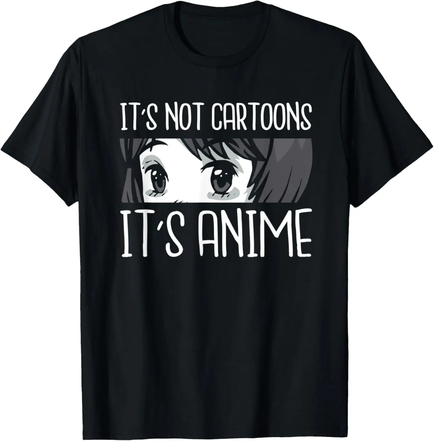 

Не мультфильм, но аниме! - Подарок манги, японский костюм, футболка, летняя футболка из 100% хлопка с короткими рукавами, футболка большого размера с рисунком, топ