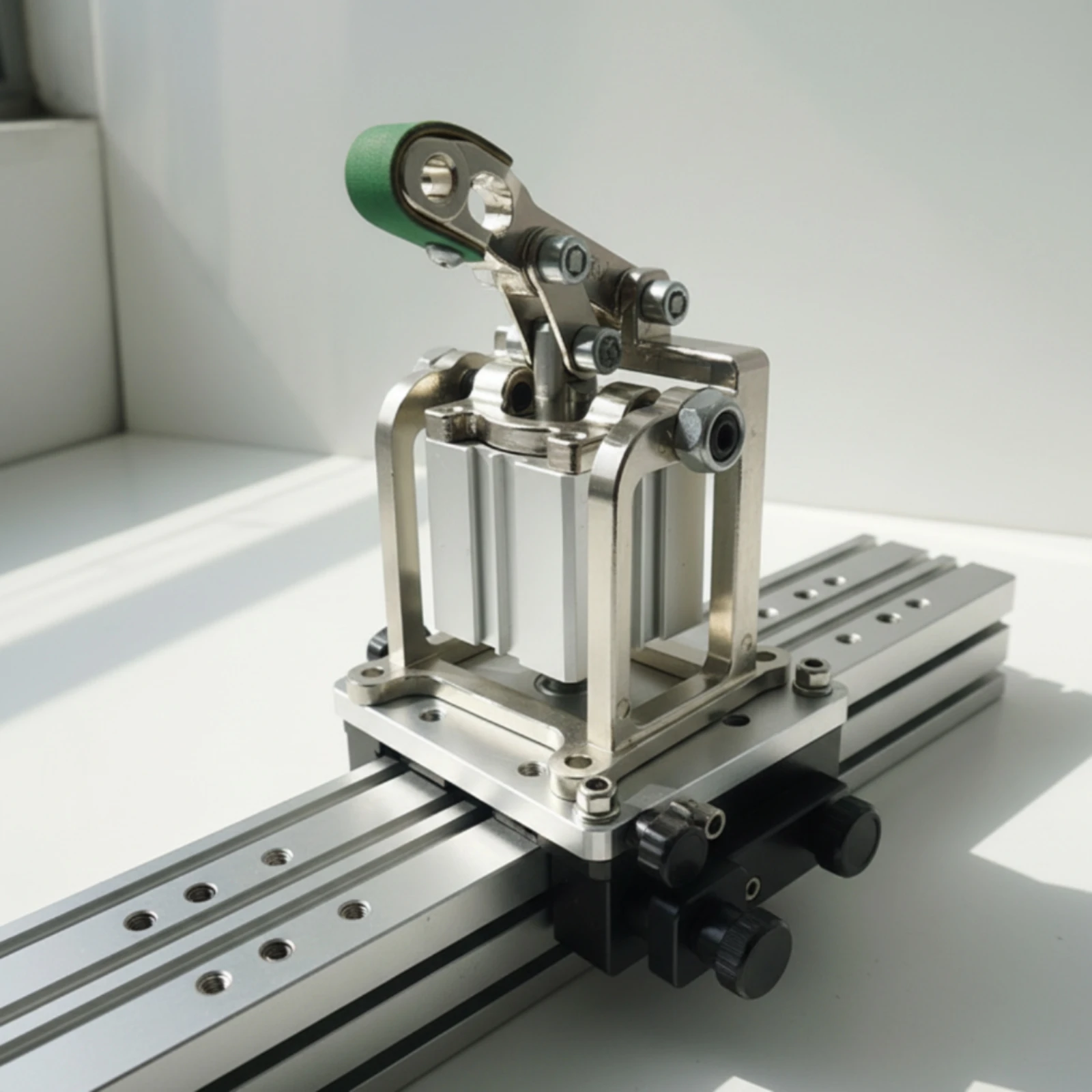 Lever-Type Pneumatic Cylinder High Strength Pneumatic Cylinder with Roller Industrial Equipment Stable Impact Resistant