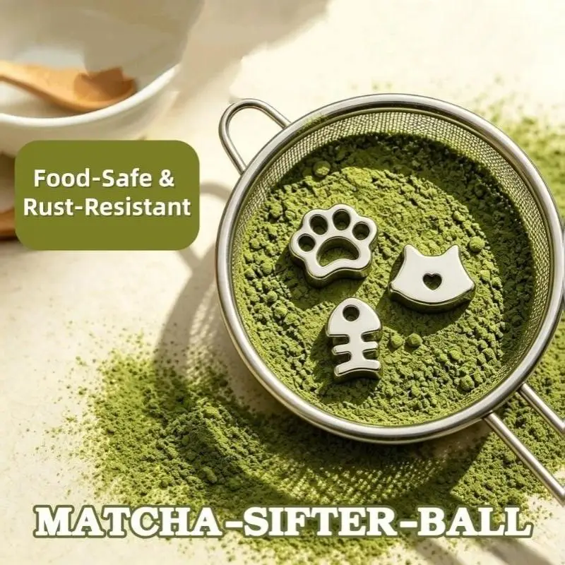 [1/3pcs Matcha Sifter Food-Grade Stainless Steel Anti-Caking Sieve Even Clump-Free Matcha Ideal for Home Cafe Use ]