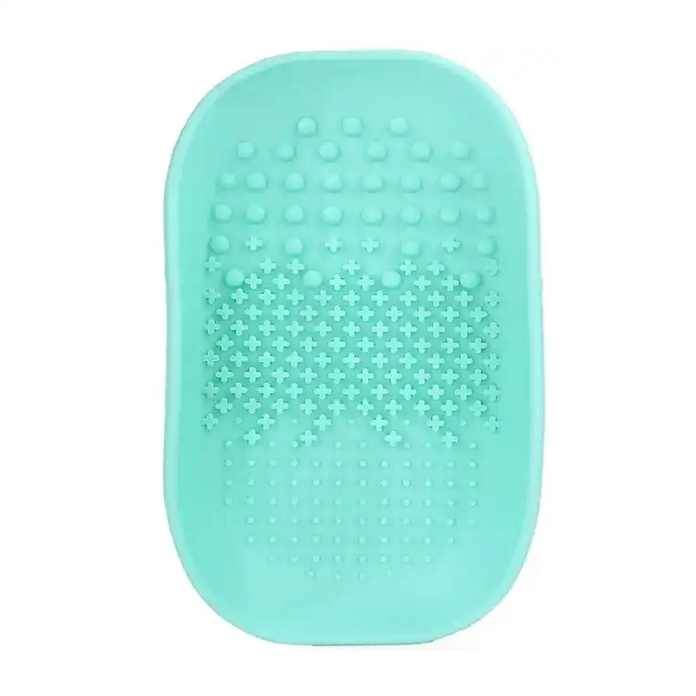 Detergente per pennelli in Silicone pennello per trucco cosmetico pennello per trucco detergente per Gel detergente per fondotinta Scrubbe Mat Pad Board W5E9