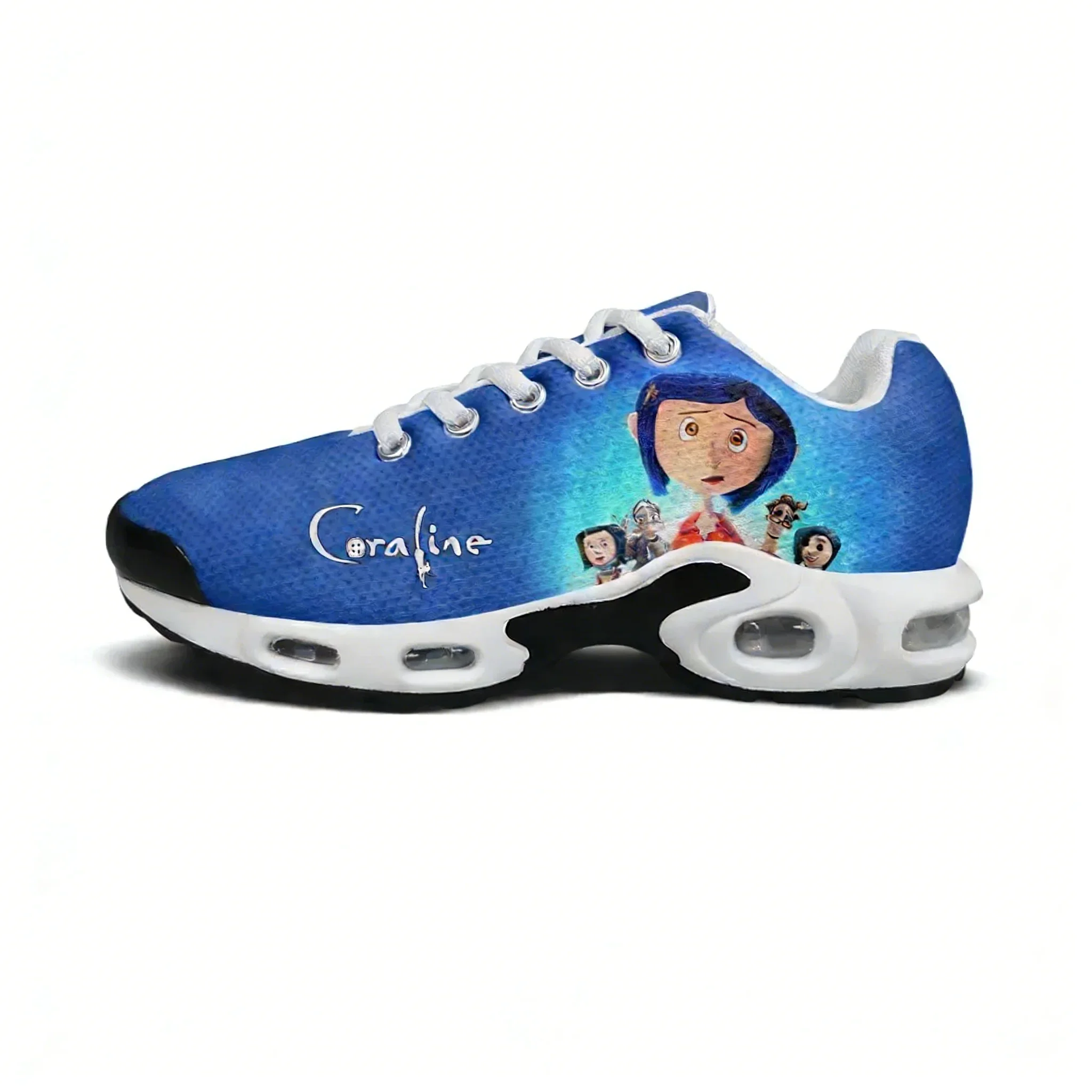 

Легкие спортивные кроссовки Coraline с воздушной подушкой, изготовленные на заказ, для мужчин, женщин, подростков, модные парные кроссовки с принтом, обувь на заказ