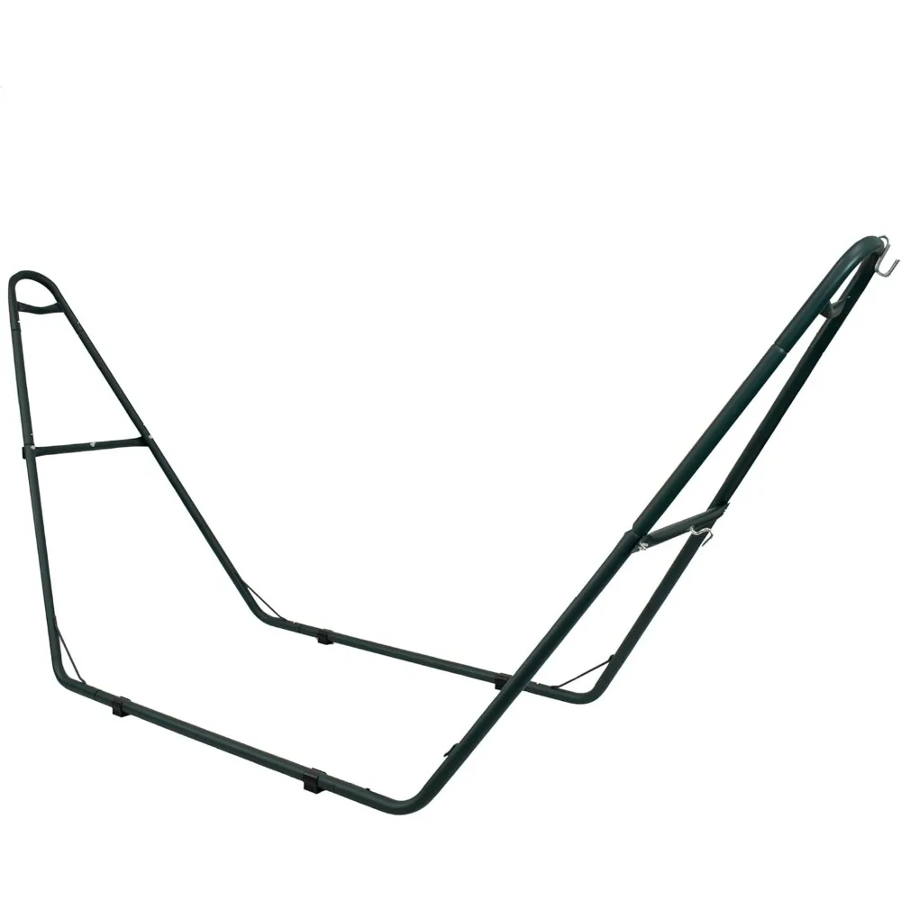 Heavy-Duty Aço Outdoor Hammock Stand, Universal 2 pessoas, 550-Libra Capacidade, se Fits 9 a 14 pés