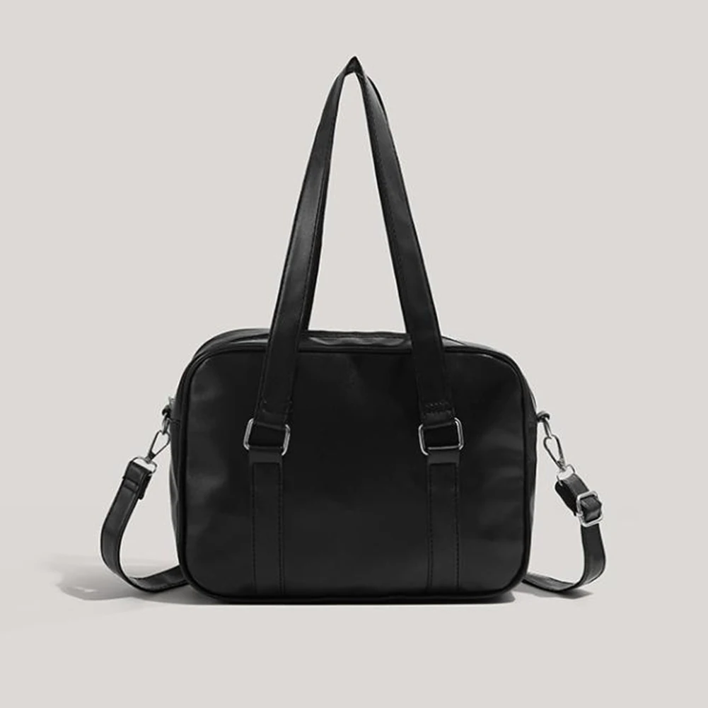 

PU Shoulder Bag Large Capacity Top Handle Bag Soft Crossbody Handbag for Women Shopping