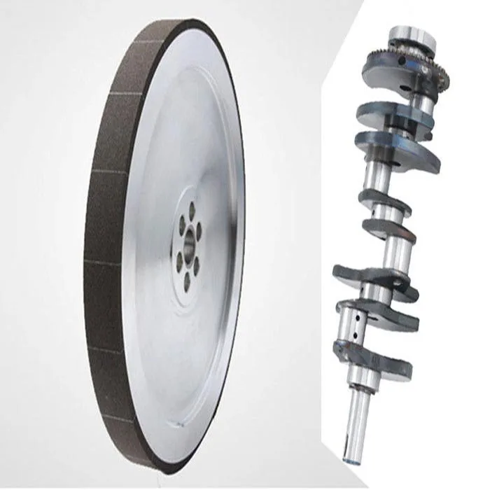 Abrasive Tools D200mm Auto-engine Crankshaft or Camshaft Vitrified Bond CBN Grinding Wheel