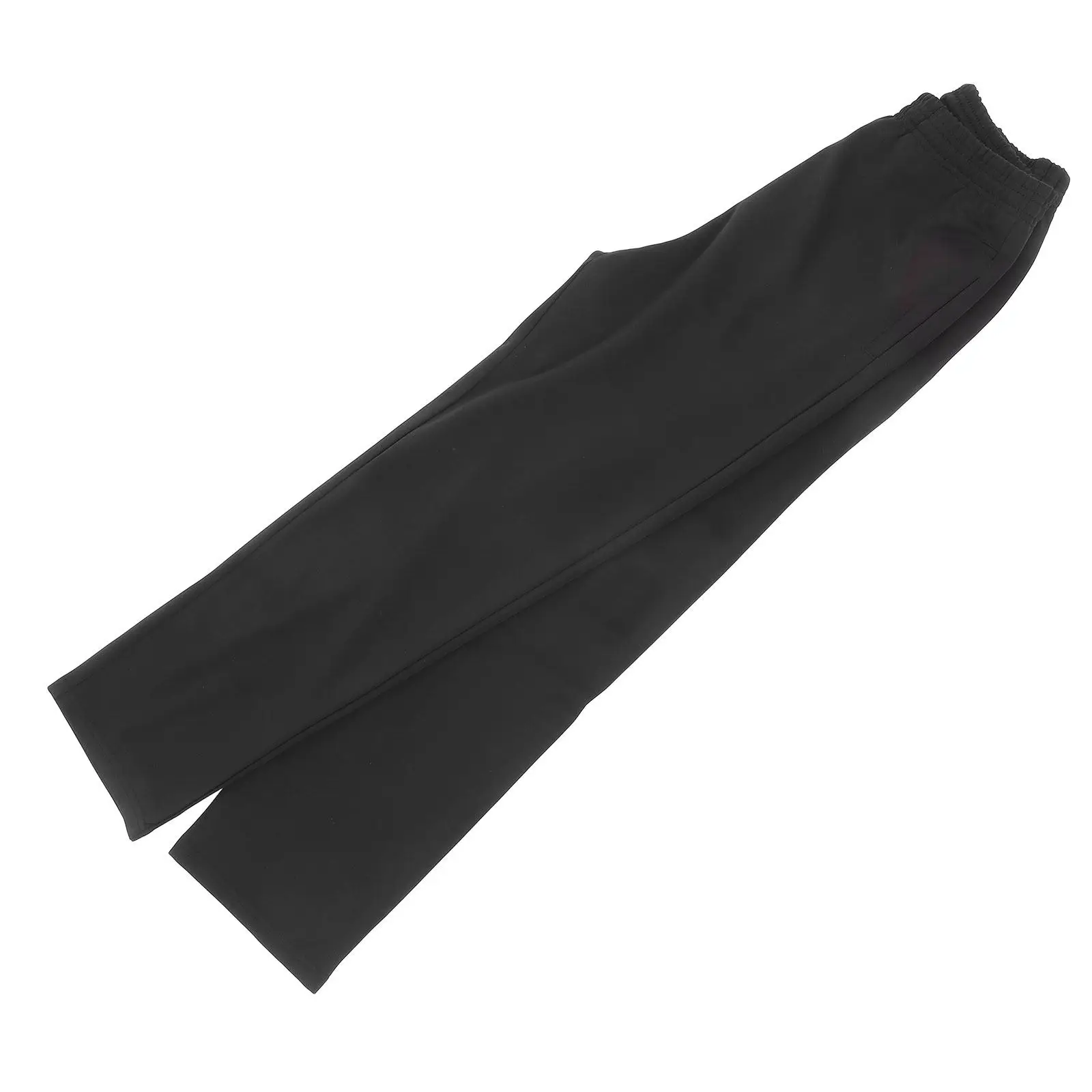 Black Breathable Chef Pants for Men Women Culinary Work Pants Stain Resistant Cotton Kitchen Uniform Loose Jogger Style Xl