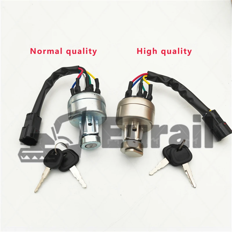 

Excavator Hyundai R200-5 R210-5 R210-7 with key ignition start switch 21E6-10430 21N4-10401 21N4-10400