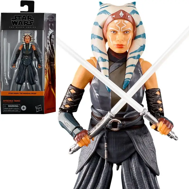 

Original Star Wars The Black Series Ahsoka Tano (The Mandalorian) 6-Inch Action Figure toys for children with box