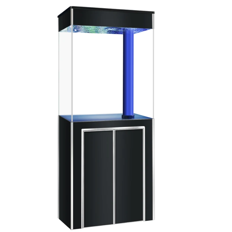 

Qf Super White Glass Fish Tank Small and Medium-Sized Change Water Bottom Filter Aquarium Fish Globe