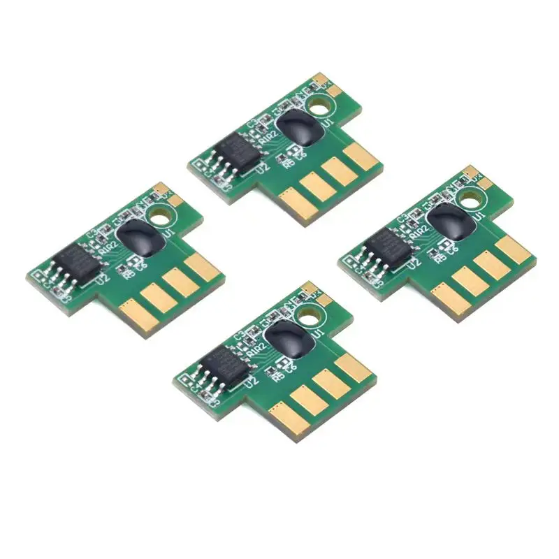 1 セット CX417de CX517 ユーロチップレックスマーク CS317 CS317dn プリンタ CS417 CS417dn CS517 CX317 CX317dn トナーカートリッジチップ