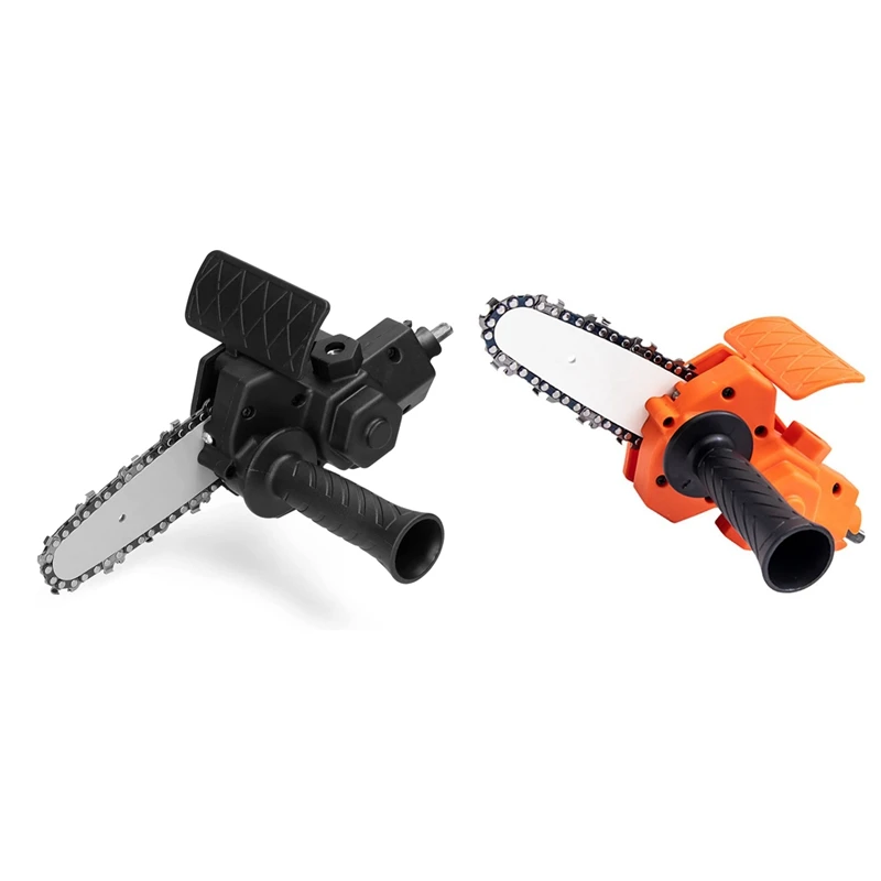 

LUDA Electric Drill Converter Into Electric Saw With 4 Inch Chain Mini Handheld Chain Saw Conversion Bracket