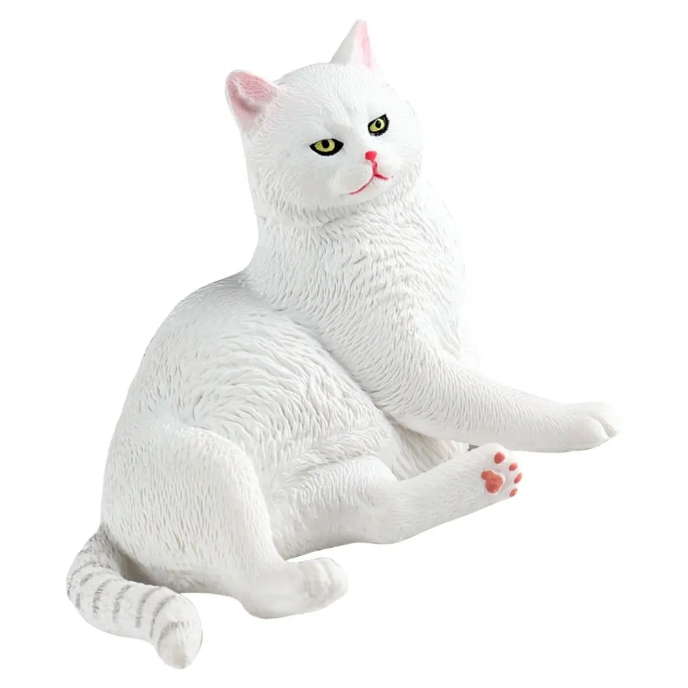 واقعية حديقة القط النحت في الهواء الطلق ساحة ديكور الإبداعية القط تمثال لحديقة الحديقة القط ديكور الهدايا