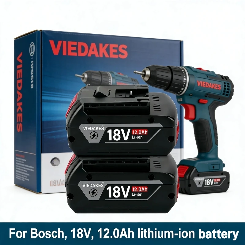 

For Bosch 18V Battery 12.0Ah Professional Battery Rechargeable Li-ion BAT620 BAT622 Power Tool Battery