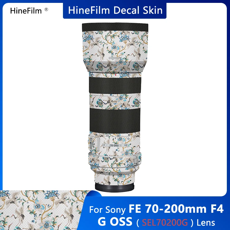 70200 F4 / SEL70200G Lens Vinyl Decal Skin Anti Scratch Wrap Cover for Sony FE 70-200mm f/4 G OSS Lens Sticker Film