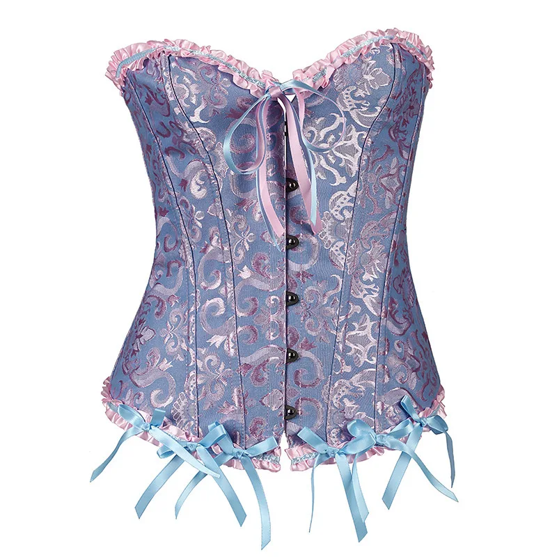 Corsetto di corte Cincher in vita europeo e americano 12 Lattice che tiene l'osso stretto Body Shaper Sexy pancia controllo Body reggiseno push-up