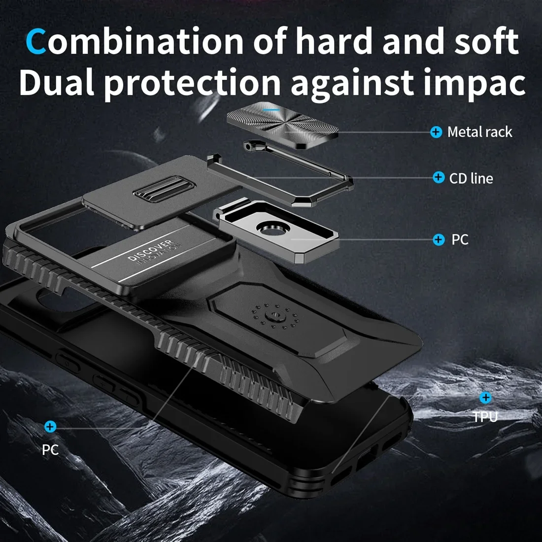 With Kickstand Camera Lens Protector Heavy Tough Shockproof Case for Google Pixel 8 8 Pro 8A 7 7 Pro 7A 4G 5G Shockproof Case