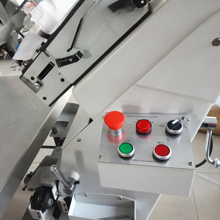 Multi-Purpose easy to operatefull-featured 5.5-1.6M/min automatic mattress tape edge closing banding machine