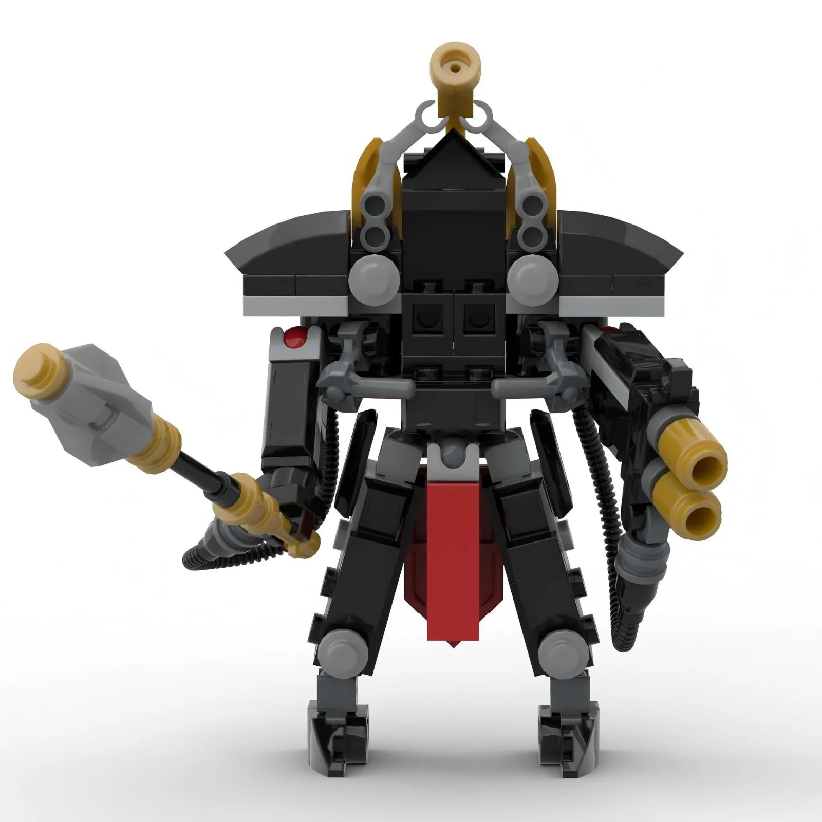 Kreatives Bausteine-Set – Warrior Armor Konstruktionsspielzeug für Jungen