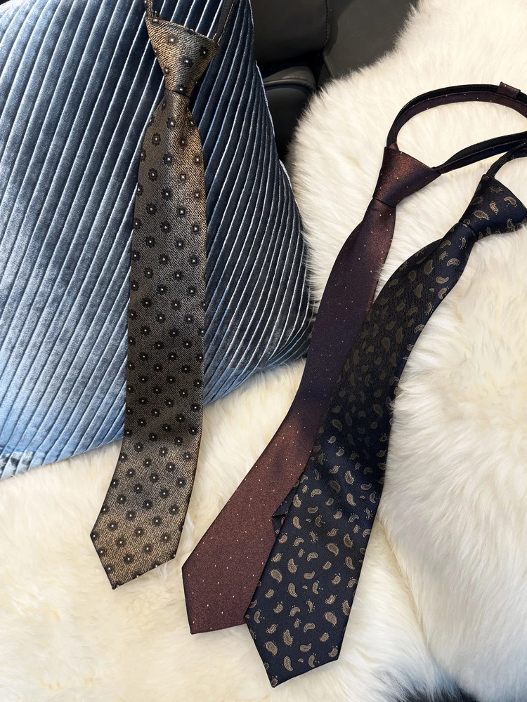 ファッショナブルなウェディングネクタイ-メンズ高級無地織りネクタイ-ビジネス-スタイリッシュなダイヤモンド柄メンズファッションアクセサリー