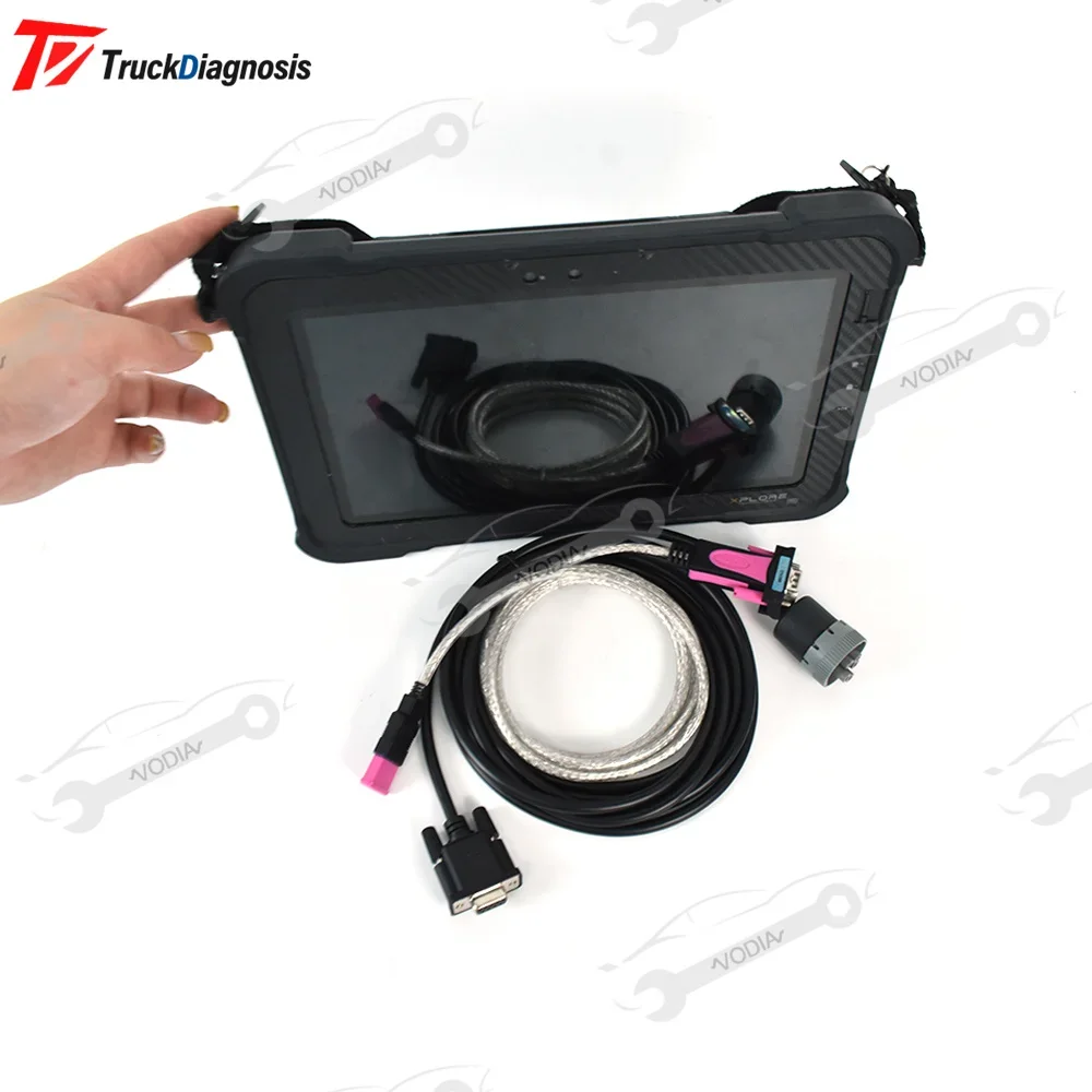 Forklift diagnostic scanner for Thermo King diagnostic tool With Xplore tablet