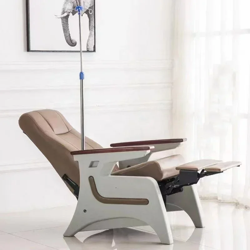 Hot Home Infusion Drip Clinic Chair Hospital Waiting Room High-End Luxury Seat Medical Recliner Blood Donate Transfusion Chair