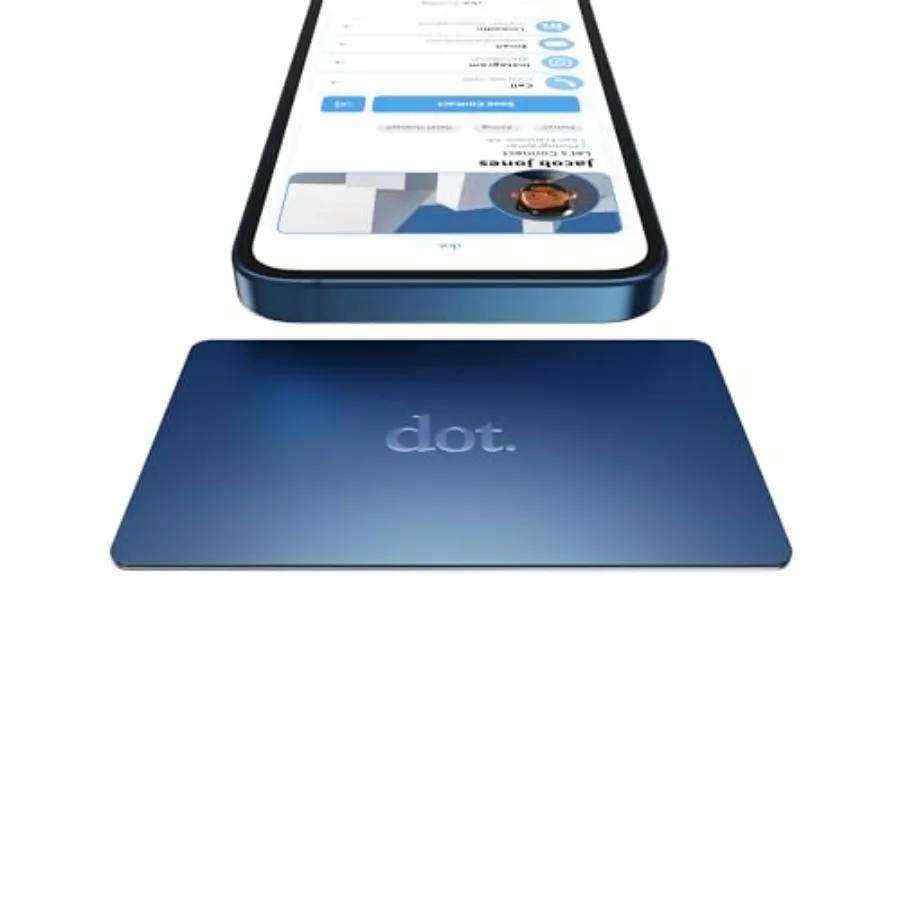 

Металлическая карта - Цифровая визитка - Совместима с iPhone и Android (функция Tap)