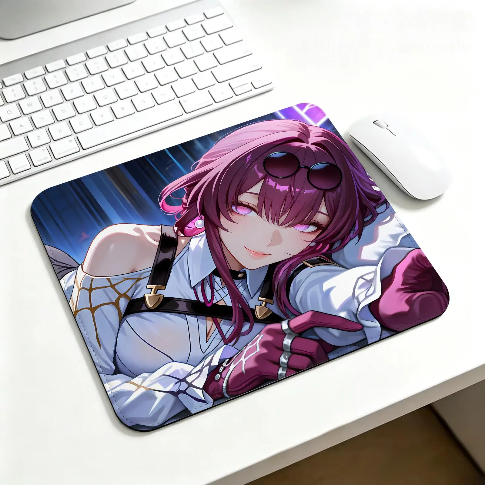 Mouse Pad Regular gaming mouse pad Office mouse pad Laptop desk mat Stitched edge S/M/L size mouse pad  Honkai Star Rail Kafka