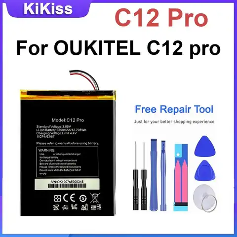 Mobile Phone Battery C12 Pro For OUKITEL C12 pro Brand New Battery