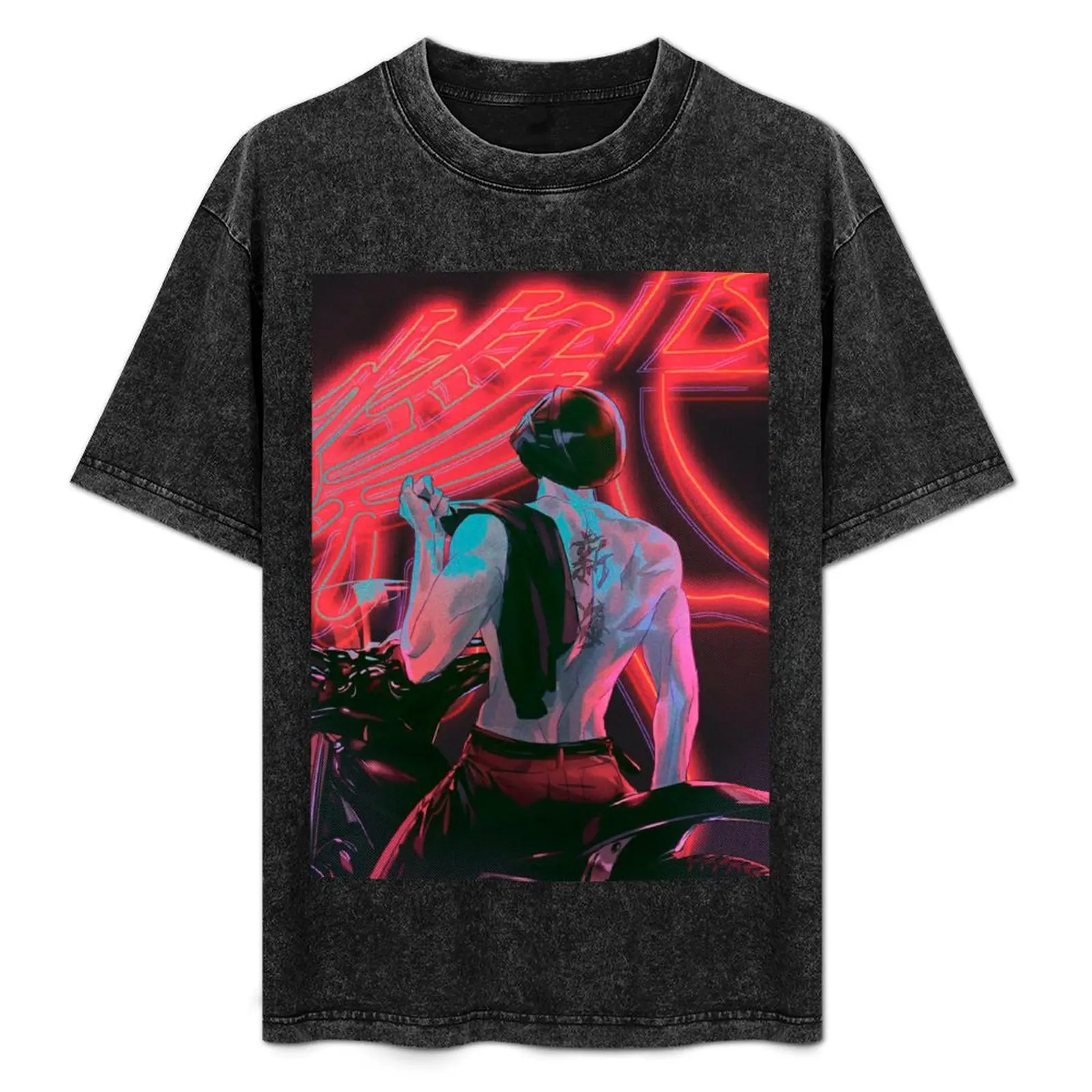 

Jin Cheong Woo Under the green light manhwa T-Shirt Basic Lightweight Short Sleeve Tee