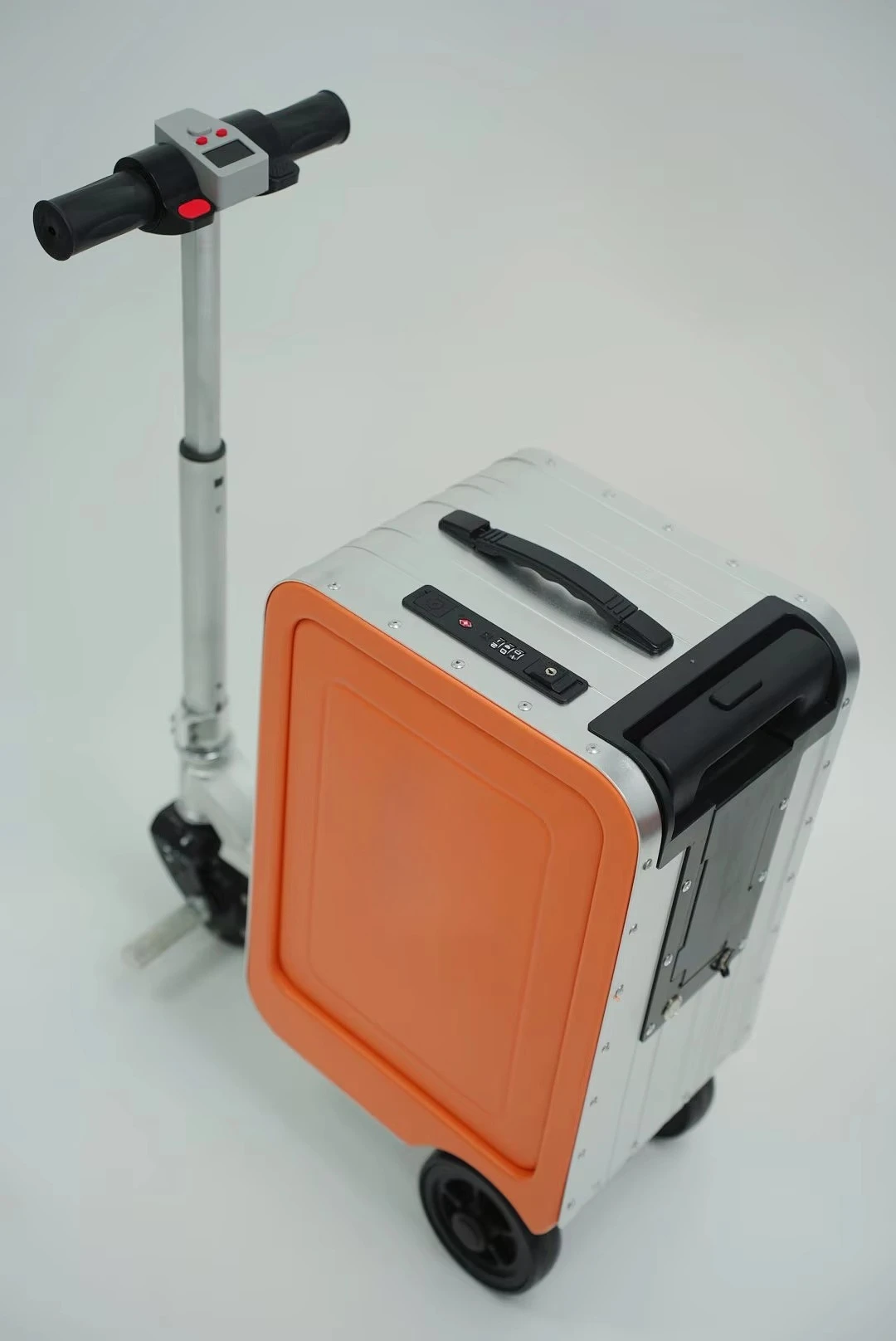 Wholesale Smart Aluminum 20-inch Lightweight Durable TSA Anti-Theft Suitcase Removable Wheels Smartphone APP Bluetooth Control