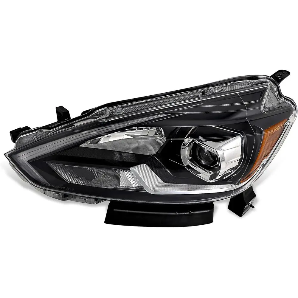 

LED Headlights Assembly Fit For 2016-2019 Nissan Sentra 2016 2017 2018 2019 16 17 18 19 Nissan Sentra with DRL Head Lamp (Left S