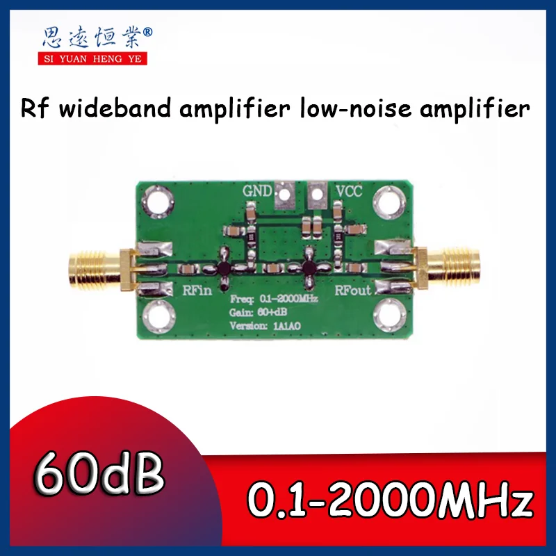 1Pcs Rf Wideband Am…
