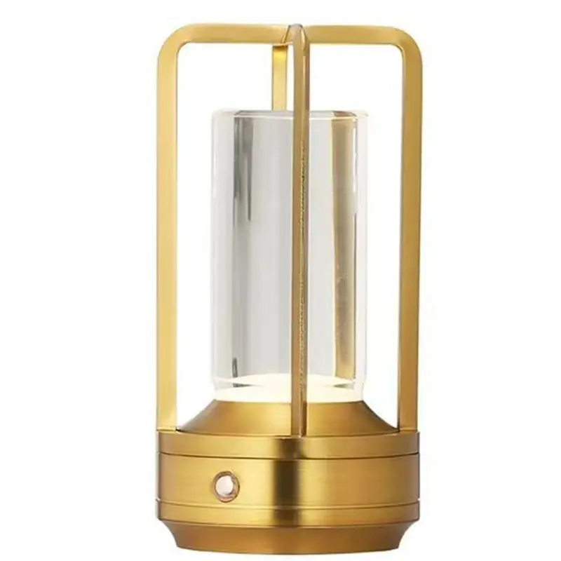 A93Z Cordless LED Table Lamp Rechargeable Ambience Table Lamp For Outdoor Camping,Restaurant Ambience Portable Rechargeable Desk